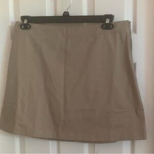 Lands' End Classic Tan Skirt/Skort